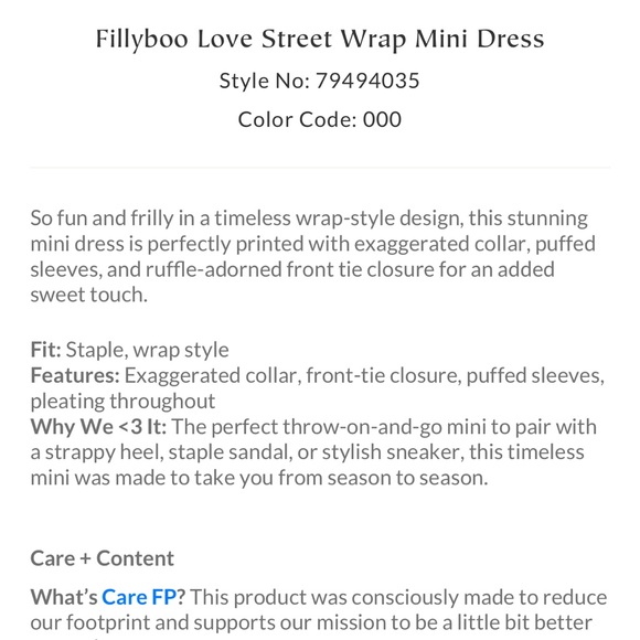 Free People x Fillyboo Love Street Wrap Mini Dress - Picture 14 of 17